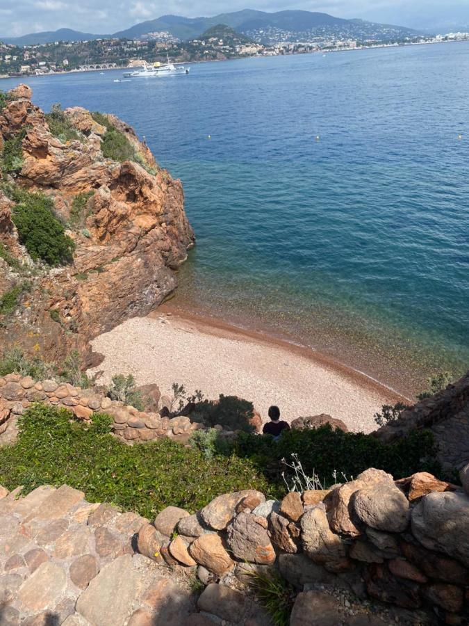 Appartements Vue Mer A 100 Metres Des Plages Et Massif De L'Esterel Theoule-sur-Mer Exterior photo